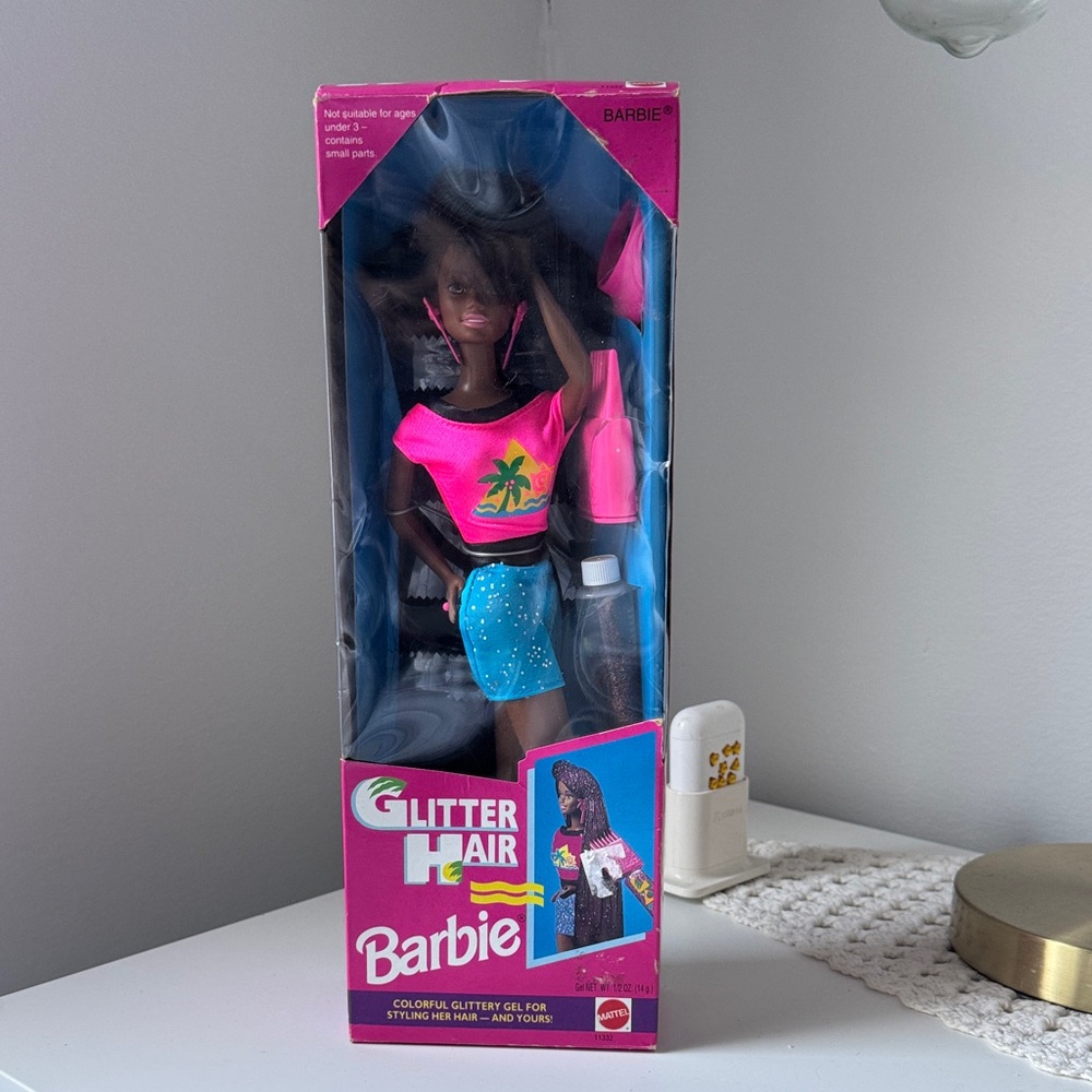 Barbie Glitter Hair Afroamerican - Picture 4 of 5